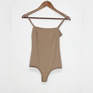 Intimately Free People Sleeveless Bodysuit Nude Small